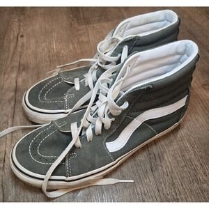 Vans Sk8 Hi Forest Night True WhiteSuede HT  Sneakers Shoes VN0A4BV62LE Mens 6.5